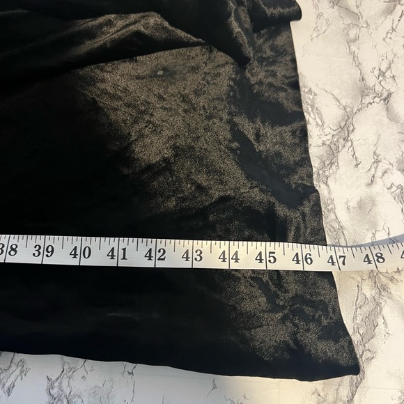 Rebecca Vallance Womens Velvet Midi Dress, Black, 8 - Picture 14 of 14